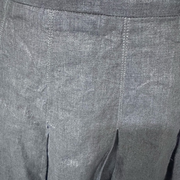 Burberry Gold A-Line Skirt - Picture 9 of 9